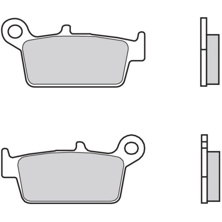 Plaquettes de frein Brembo Scooter carbone céramique - 07028
