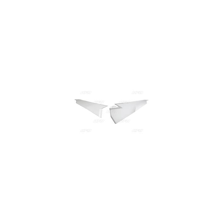 Plaques latérales supérieures UFO - blanc | Oxmoto