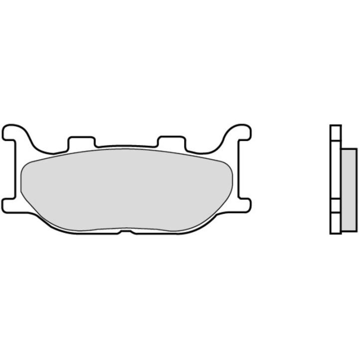 Plaquettes de frein Brembo Scooter carbone céramique - 07042