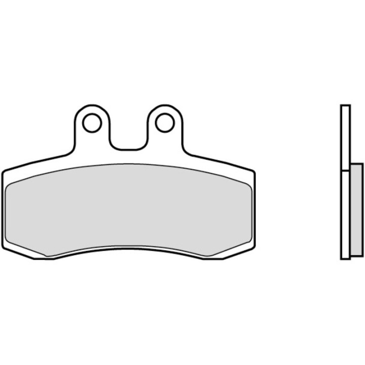 Plaquettes de frein Brembo route carbone céramique - 07GR2106