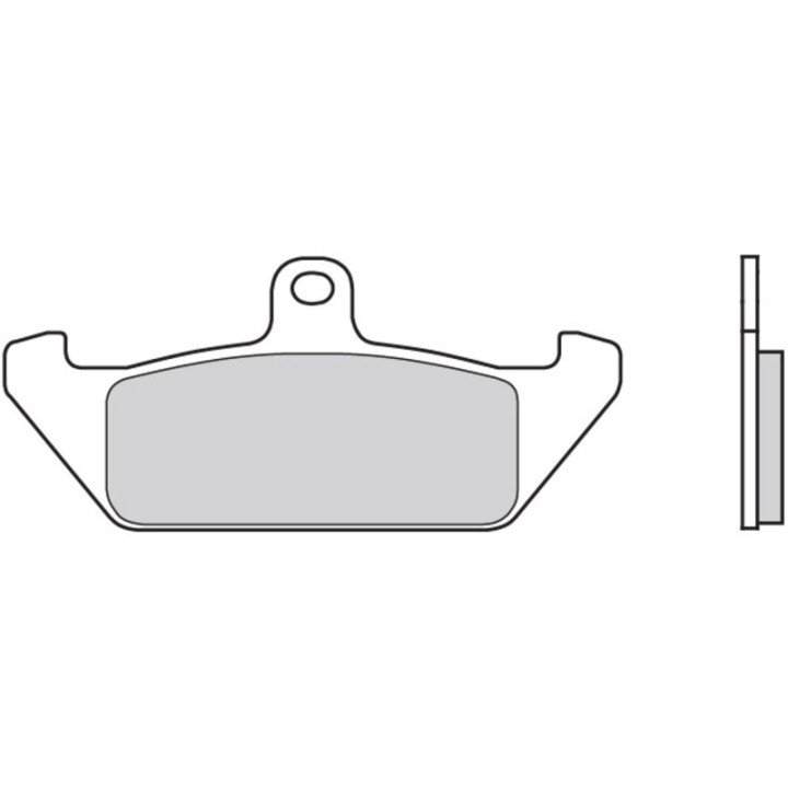 Plaquettes de frein Brembo route carbone céramique - 07BB0606