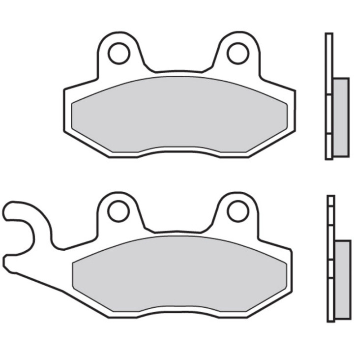 Plaquettes de frein Brembo Scooter carbone céramique - 07076CC
