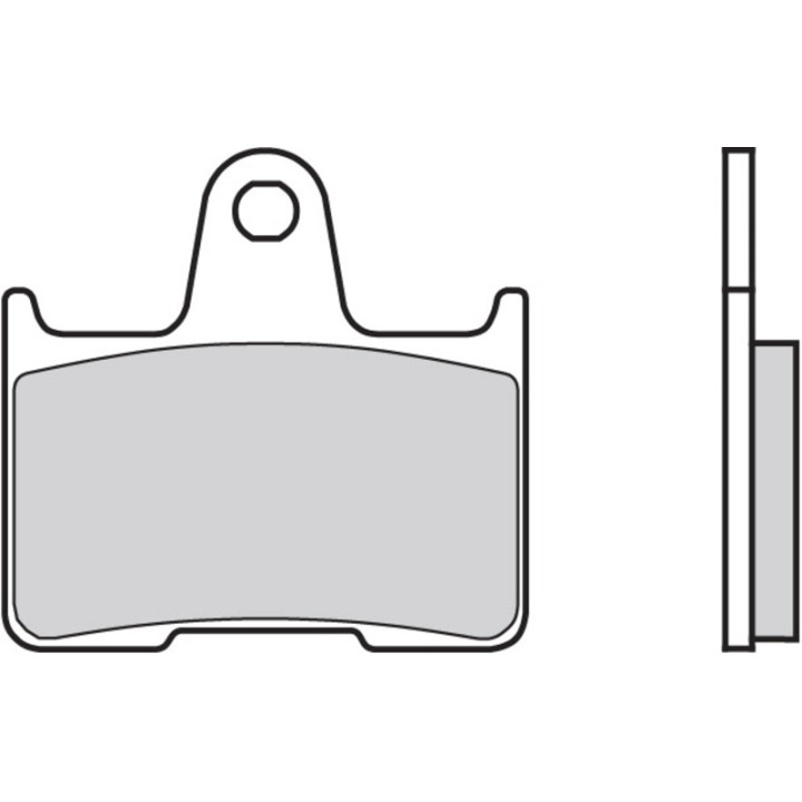 Plaquettes de frein Brembo route carbone céramique - 07KA2107