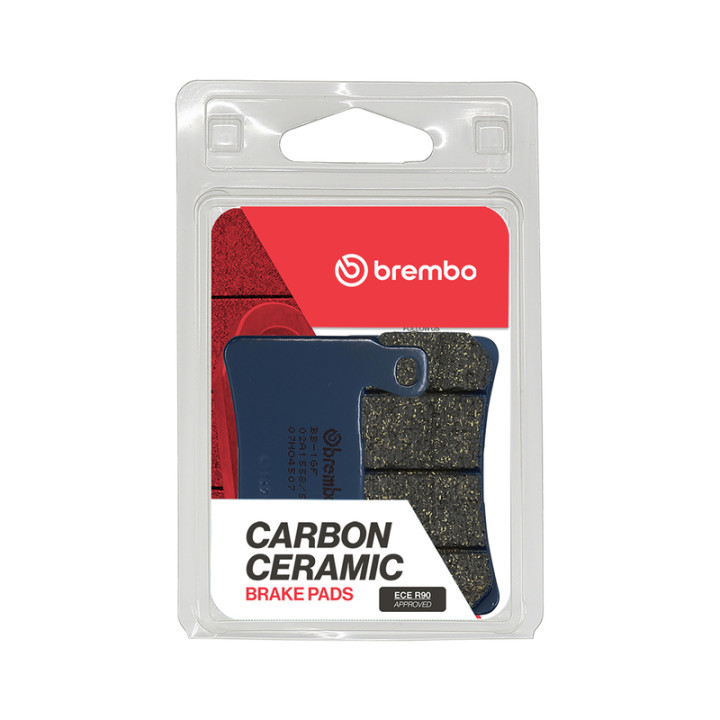 Plaquettes de frein Brembo route carbone céramique - 07HO4507