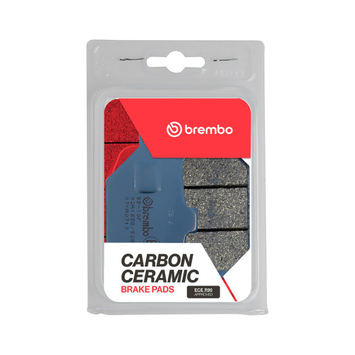 Plaquettes de frein Brembo route carbone céramique - 07YA0713