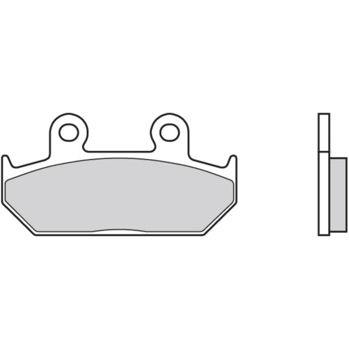 Plaquettes de frein Brembo route carbone céramique - 07HO3509