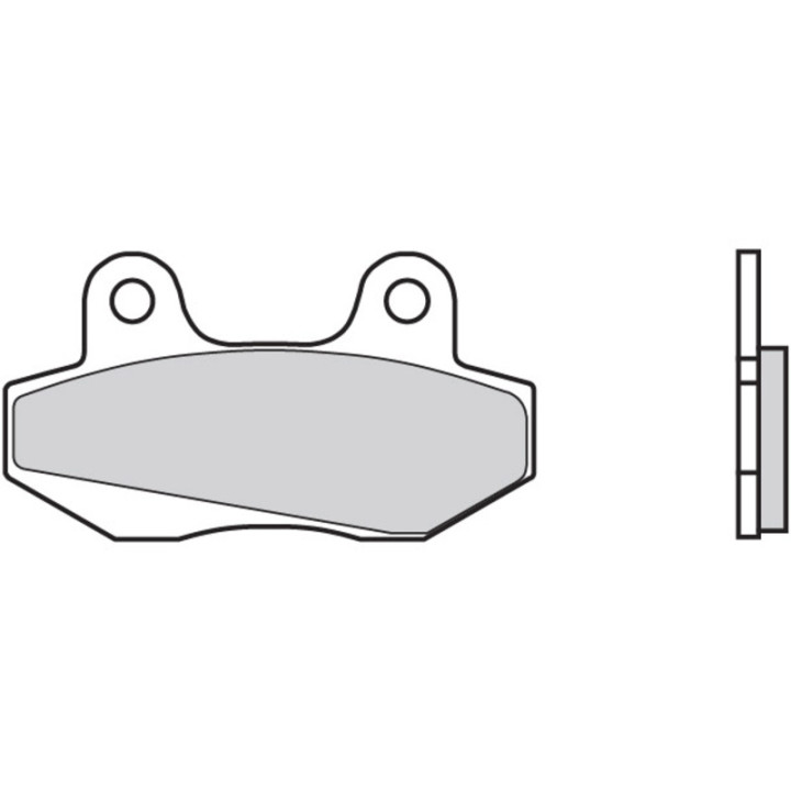 Plaquettes de frein Brembo Scooter carbone céramique - 07027