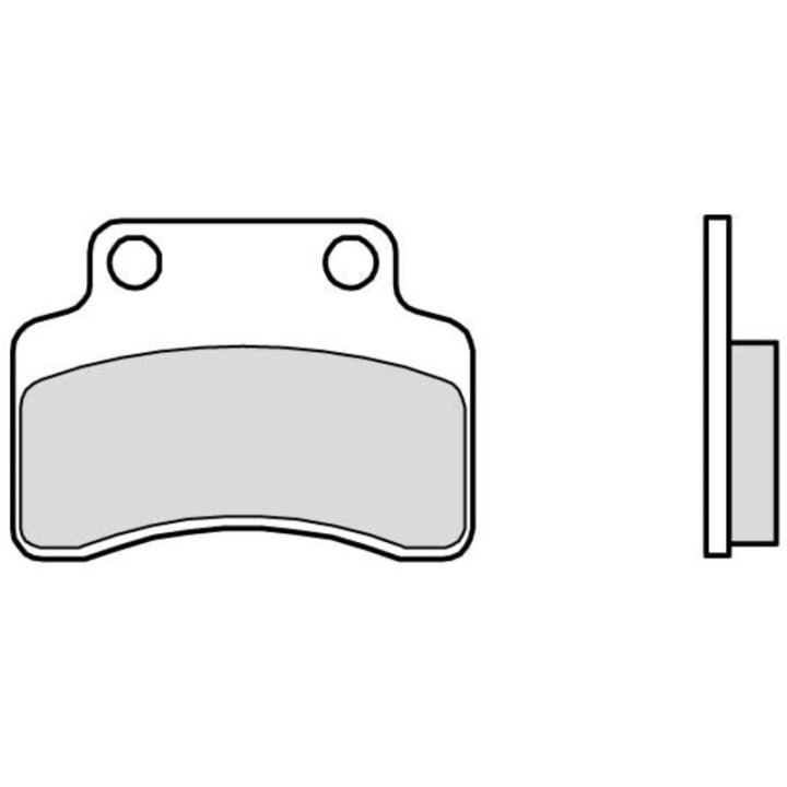 Plaquettes de frein Brembo Scooter carbone céramique - 07018