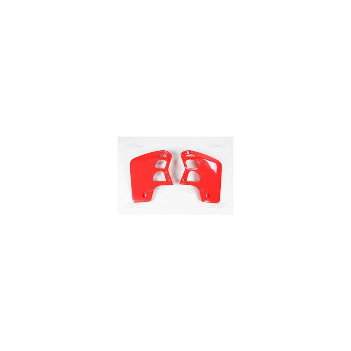 Ouïes de radiateur UFO rouge Honda CR500R | Oxmoto