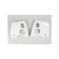 Ouïes de radiateur UFO blanc Honda CR125R/250R | Oxmoto