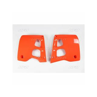 Ouïes de radiateur UFO orange Honda CR125R/250R | Oxmoto