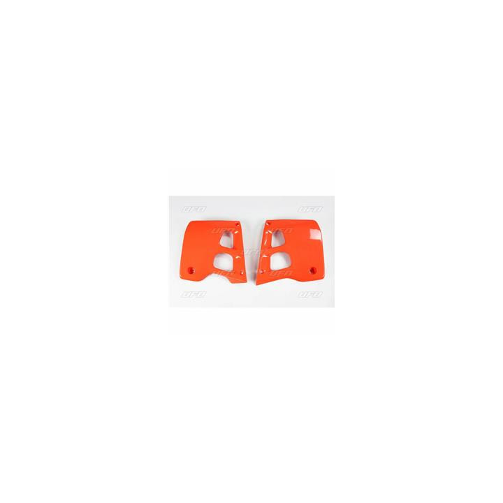 Ouïes de radiateur UFO orange Honda CR125R/250R | Oxmoto