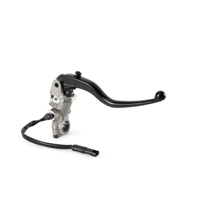 Maître-cylindre de frein Brembo Ø16x21mm titane | Oxmoto