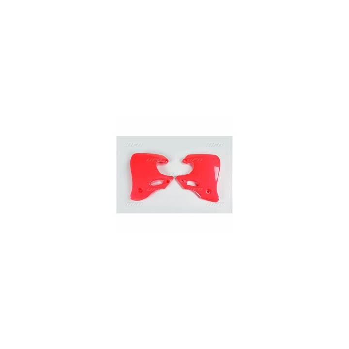 Ouïes de radiateur UFO rouge Honda cr125r/250r 1086755001