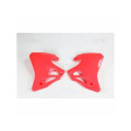 Ouïes de radiateur UFO rouge Honda CR125R/250R | Oxmoto