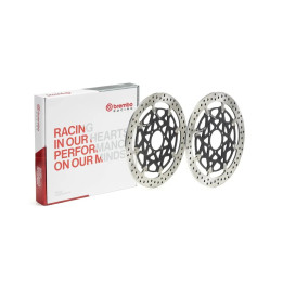 Disques de frein Brembo UPGRADE T-Drive rond flottant - la paire 208A98553