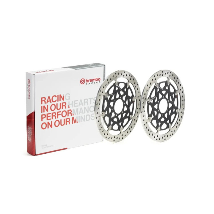 Disques de frein Brembo UPGRADE T-Drive rond flottant - la paire 208A98553