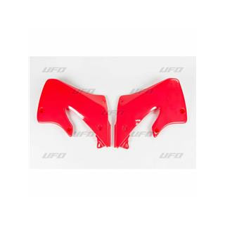 Ouïes de radiateur UFO rouge Honda cr125r/250r 1086769002