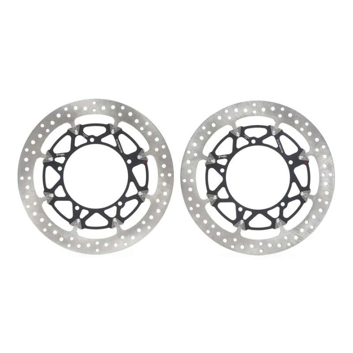 Disques de frein Brembo UPGRADE T-Drive rond flottant - la paire 208A98548