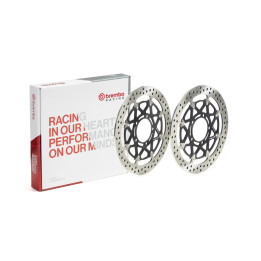 Disques de frein Brembo UPGRADE T-Drive rond flottant - la paire 208A98556