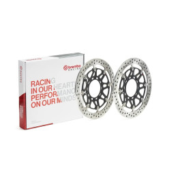Disques de frein Brembo UPGRADE T-Drive rond flottant - la paire 208A98564