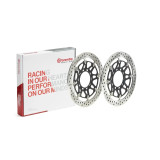 Disques de frein Brembo UPGRADE T-Drive rond flottant - la paire 208A98564