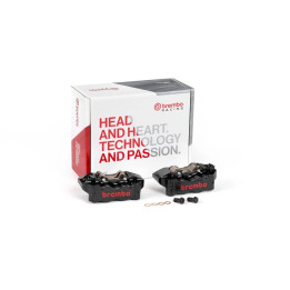 Paire d'étrier de frein avant radial Brembo UPGRADE GP4-RB 4 pistons Ø30/34mm 220B47340