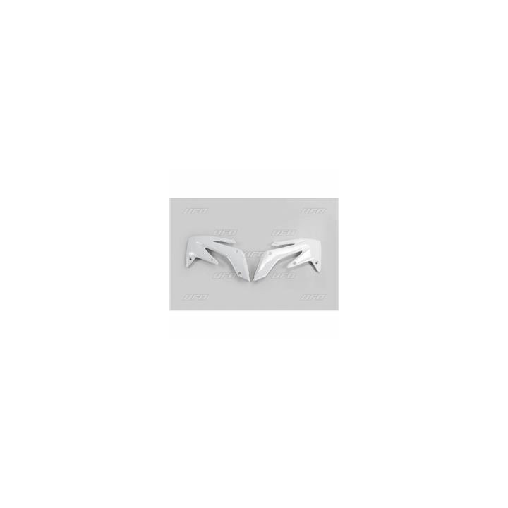 Ouïes de radiateur UFO blanc Honda CRF250X/R | Oxmoto