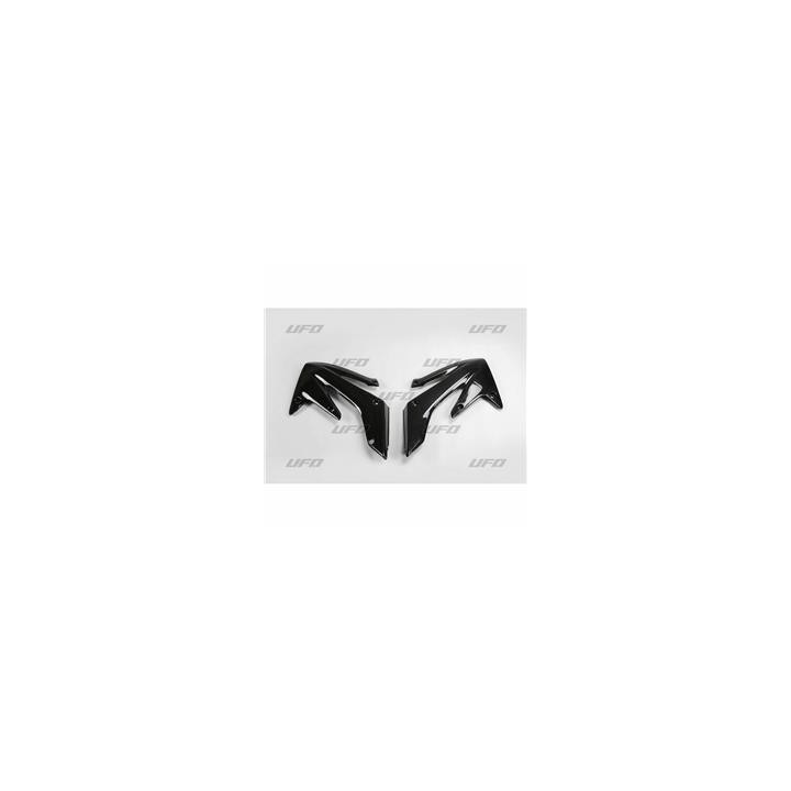 Ouïes de radiateur UFO noir Honda CRF250X/R | Oxmoto