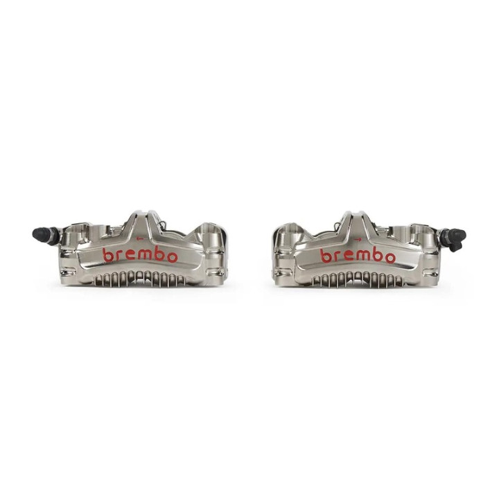 Paire d'étrier de frein avant radial Brembo UPGRADE GP4-MS 4 pistons Ø30mm