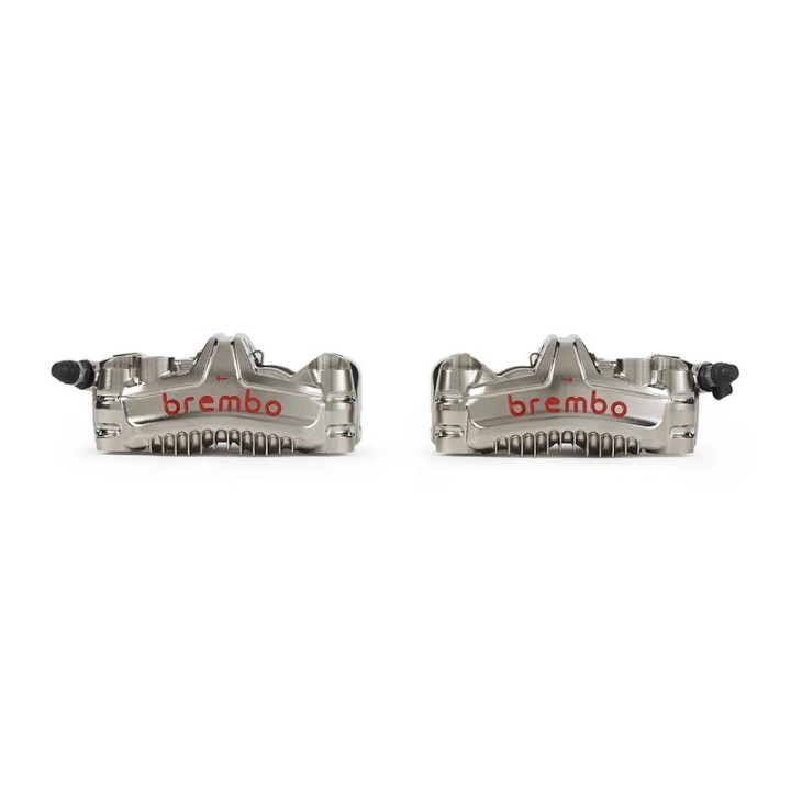Paire d'étrier de frein avant axial Brembo UPGRADE GP4-MS 4 pistons Ø30mm