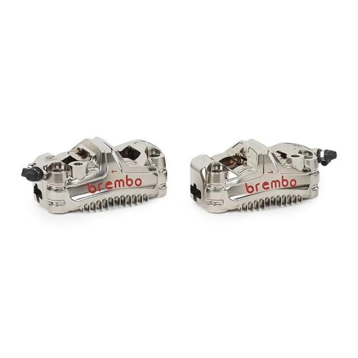 Paire d'étrier de frein avant axial Brembo UPGRADE GP4-MS 4 pistons Ø30mm