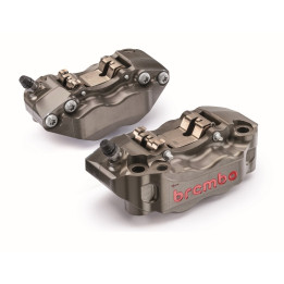 Paire étriers Brembo UPGRADE - 108mm/P4 30/34 (avec plaquettes)