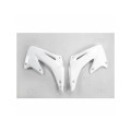 Ouïes de radiateur UFO blanc Honda cr125r/250r | Oxmoto