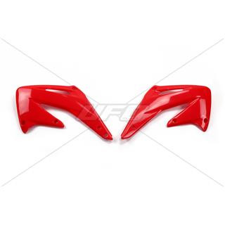 Ouïes de radiateur UFO rouge Honda crf450r | Oxmoto
