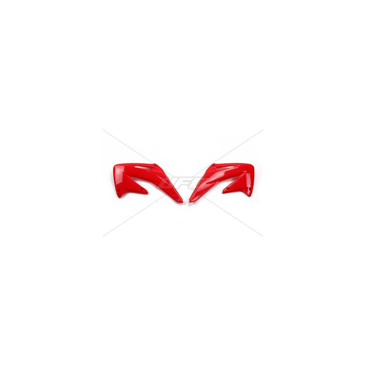 Ouïes de radiateur UFO rouge Honda crf450r | Oxmoto
