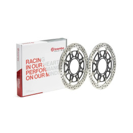 Disques de frein Brembo UPGRADE T-Drive rond flottant - la paire 208A98533