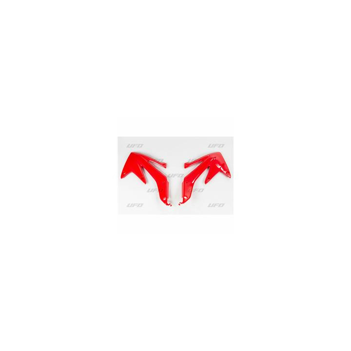 Ouïes de radiateur UFO blanc Honda CRF450X | Oxmoto