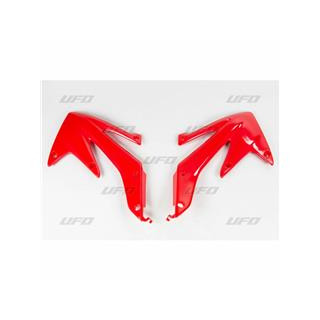 Ouïes de radiateur UFO rouge Honda crf450x | Oxmoto