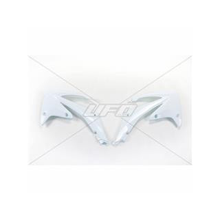 Ouïes de radiateur UFO blanc Honda CRF250R/450R | Oxmoto