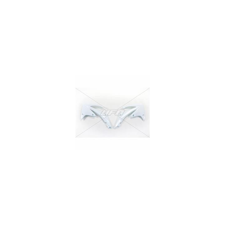 Ouïes de radiateur UFO blanc Honda CRF250R/450R | Oxmoto