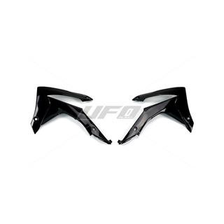Ouïes de radiateur UFO noir Honda crf450x | Oxmoto