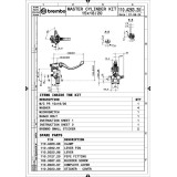 Maître-cylindre de frein Brembo UPGRADE Pr15 RCS levier court repliable