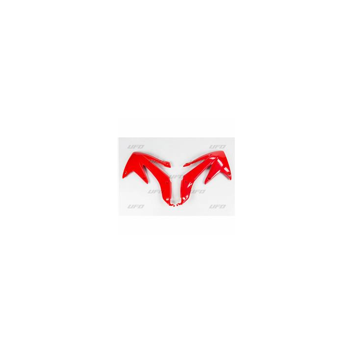 Ouïes de radiateur UFO rouge Honda CRF450X | Oxmoto