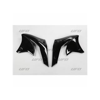Ouïes de radiateur UFO noir Kawasaki kx250f 1087159002