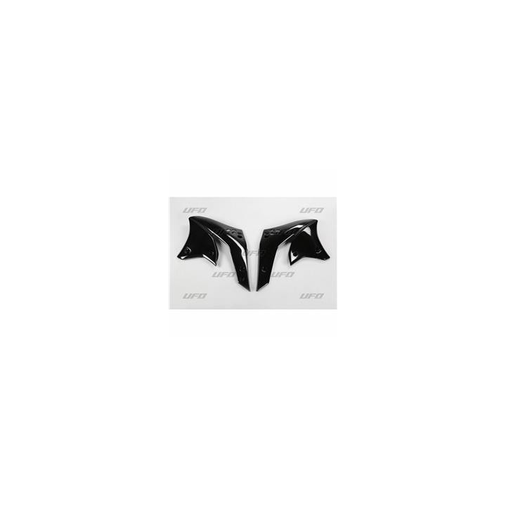 Ouïes de radiateur UFO noir Kawasaki kx250f 1087159002