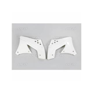 Ouïes de radiateur UFO blanc Kawasaki kx250f 1087188002