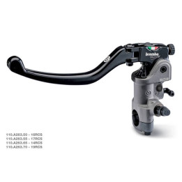 Maître-cylindre d'embrayage radial Brembo UPGRADE 17RCS Ø17mm bocal séparé