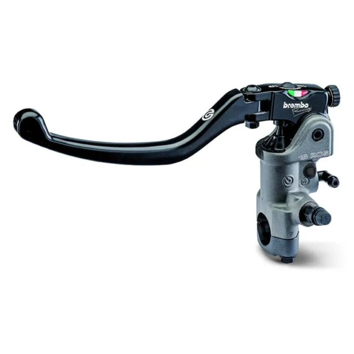 Maître-cylindre d'embrayage Brembo UPGRADE 16RCS (corps forgé) 16x16-18