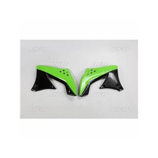 Ouïes de radiateur UFO noir Kawasaki KX450F | Oxmoto